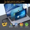 M.2 2230 NVMe SSD Enclosure 10Gbps Portable External (Yellow) - 8