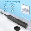 3-in-1 Electric Toothbrush & Water Flosser with 180mL Tank (White) - 8