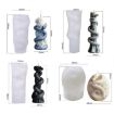 Snake-Shaped Aromatherapy Candle Silicone Mold, Style: Snake Column ZL-983 - 3