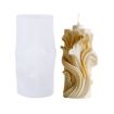 Spiral Wave Aromatherapy Candle Mold DIY Diffuser Stone Ornament 3A ZL-513 - 1