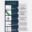 Rechargeable Electric Toothbrush 4200 RPM, IPX8 Waterproof, Black - 3
