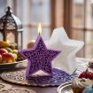 Star Candle Silicone Mold DIY Moon Aromatherapy Plaster Ornament LZ-652 - 3