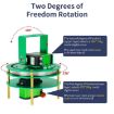 Yahboom 2DOF Servo Electric Platform for Robot Car - Green - 4