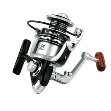 YUMOSHI OE2000 Metal Spool Spinning Fishing Reel, 5.2:1 Gear Ratio - 1