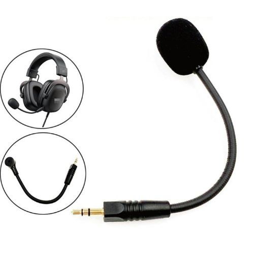 Havit H2002D Headset Replacement Microphone 3.5mm TRS Boom Mic 4.0x160mm - 1