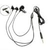 Lapel Microphone & Earphone 3.5mm TRRS Stereo Live Monitoring 1.2m - 2