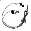 3.5mm TRRS Lapel Microphone & Earphone Stereo Live Monitoring 2m - 4