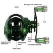 YUMOSH EQC201 Left Hand Baitcasting Reel 6.3:1 Gear Ratio, Magnetic Brake - 4