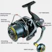 YUMOSHI TC14000 All-Metal Spinning Reel, Zero Backlash, 4.7:1 Gear Ratio - 4