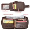 HUMERPAUL BP735 Light Brown Leather Wallet RFID Anti-Theft Men Purse - 3