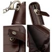 HUMERPAUL BP735 Light Brown Leather Wallet RFID Anti-Theft Men Purse - 5