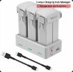 YX 3-Way Battery Charger for DJI Mini 4/3/3 Pro - Charging Hub No Plug - 2