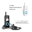 HELIDA T-M1 Mini Portable Rechargeable Walkie Talkie, 22 Channels, White - 5