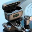 Type-C Dual Microphone Wireless Finger Clip Bluetooth Mic (Black) - 2