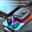 Dual Microphone Wireless Finger Clip Bluetooth Mic for Mobile (Black) - 9