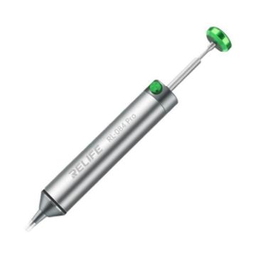 RELIFE RL-084 Pro Aluminium Alloy Manual Solder Sucker Residue Remover - 1