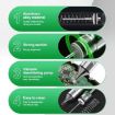 RELIFE RL-084 Pro Aluminium Alloy Manual Solder Sucker Residue Remover - 3