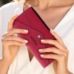 HUMERPAUL BP998 Women's Green Leather Wallet RFID Multi-Card Clutch - 7