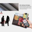 HUMERPAUL BP798 Red Leather Wallet for Airtag with RFID Card Holder - 6