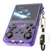 R36XX Dual-Band WiFi Handheld Console 3.5" IPS Screen 64G Purple - 1