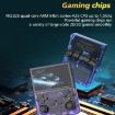 R36XX Dual-Band WiFi Handheld Console 3.5" IPS Screen 64G Purple - 7