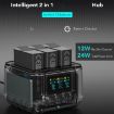 GoPro HERO13 Black Triple Battery Charger Dock with OLED Display - 2