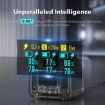 GoPro HERO13 Black Triple Battery Charger Dock with OLED Display - 4