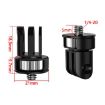 TFSM065-B Camera Cage with 360 Rotating Connector & Tripod Adapter - 2
