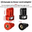 TFSM065-B Camera Cage with 360 Rotating Connector & Tripod Adapter - 5