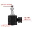 Universal Mini Ball Head Adapter - Q4-B M5 Female to 1/4 Male Tripod Mount - 4