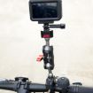 TFSM154 3-in-1 Action Camera Mount with 1/4 Metal Adapter, Quick Release - 9