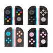 Nintendo Switch 2 Joy-Con Silicone Button Skins & Joystick Caps Set Red Blue - 2