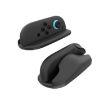 Nintendo Switch Handle Bracket - 2pcs Mini Portable Mouse Base (Black) - 4