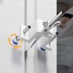 Stainless Steel Security Door Stopper Anti-Theft Blocker (Silver) - 2