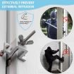 Stainless Steel Security Door Stopper Anti-Theft Blocker (Silver) - 4