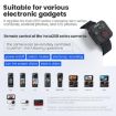 aMagisn Wireless Bluetooth Remote for Insta360, GoPro & Smartphones - 50m Range - 7