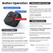 aMagisn Wireless Bluetooth Remote for Insta360, GoPro & Smartphones - 50m Range - 9