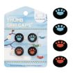 Nintendo Switch Joy-Con Thumb Grip Caps - 2 Pairs Claw-Print (Orange Blue) - 1