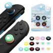Nintendo Switch 2 Joy-Con Claw-Print Thumb Grip Caps (2 Pairs, Black White) - 2