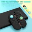 Nintendo Switch 2 Joy-Con Claw-Print Thumb Grip Caps (2 Pairs, Black White) - 3