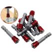 10 PCS 50L Magnetic Circle Non-slip Electric Cross Screwdriver Set - 1