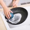 Cherry Pink Spherical Silicone Pot Brush - Kitchen & Household Cleaner - 2