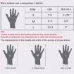 Gray Sports Breathable Half Finger Arthritis Gloves, Size L - 7