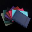 Black Artificial Leather Travel Passport Cover - Stylish & Durable - 2