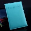 Black Artificial Leather Travel Passport Cover - Stylish & Durable - 3