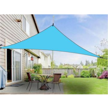 Triangle Sunshade Canopy 3x3x3M - Outdoor Sun Protection, Random Color - 1
