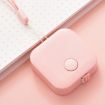 Mini Portable Leather Measuring Tape 1.5M - Random Color Delivery - 2