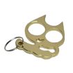 Kitty Metal Self-defense Keychain & Window Breaker Tool, Gold, 5 PCS - 1