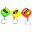 4 PCS Portable Retractable Square Tape Measure Key Ring (Random Color) - 1