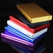 Ultra-thin Creative Ladies Metal Cigarette Case - Black - 4